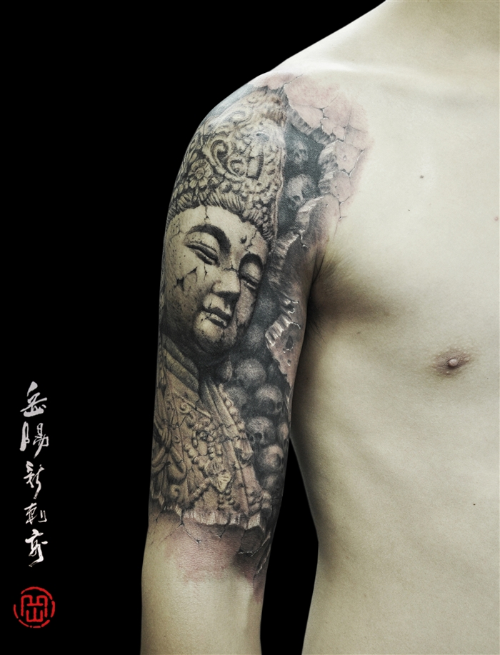 大势至菩萨—渡(2012年) - 岳阳新刺客纹身