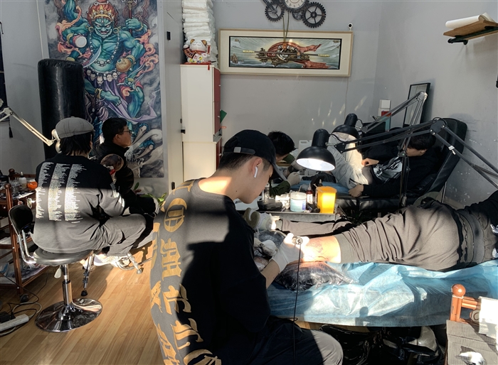 天津招纹身师