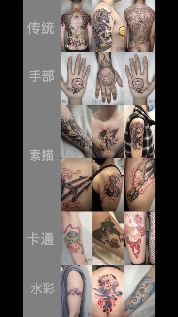 人类高质量纹身师求职