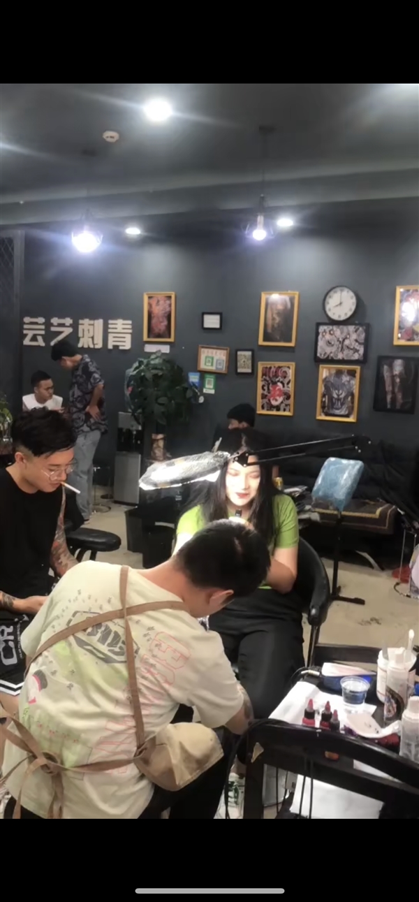 温州瓯海招驻店纹身师