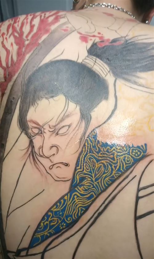 全风格纹身师求带