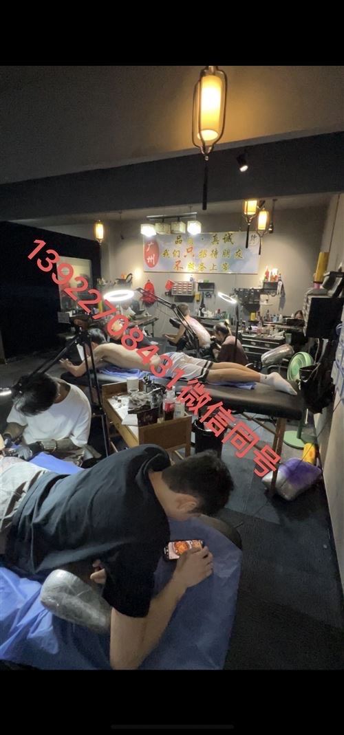 广州招聘纹身师两名，月均工资1.2W-1.5W