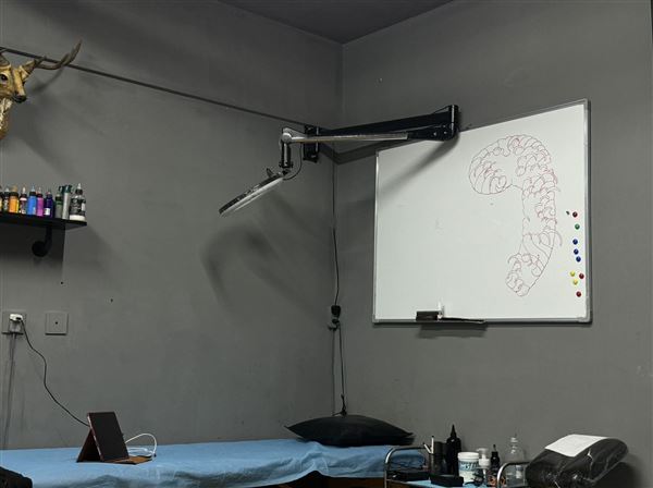 沈阳站招纹身师