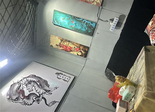 浙江永康黑雕纹身店10年老店不做走量做质量,老顾客也很多 口碑也很好