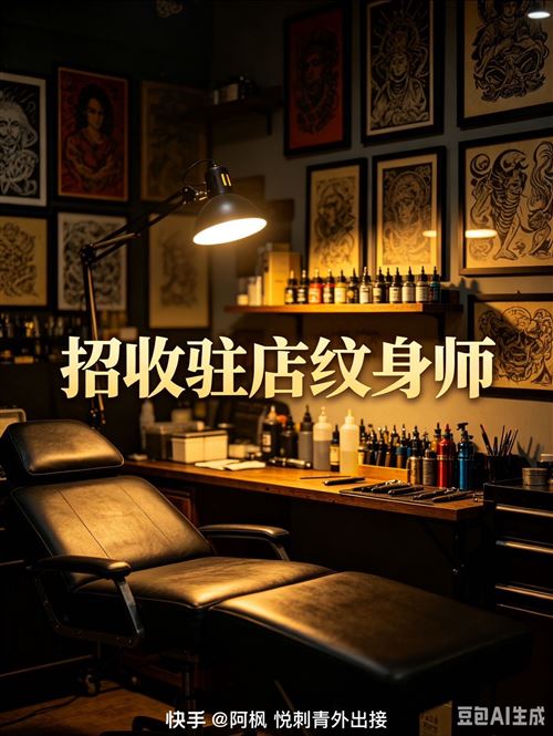 招收招店纹身师傅