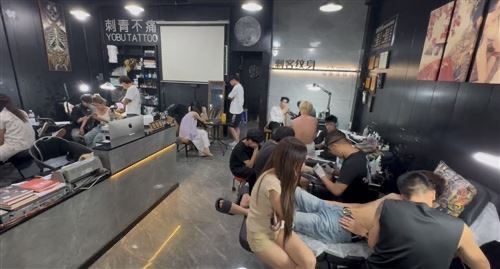 浙江义乌连锁店照片纹身师