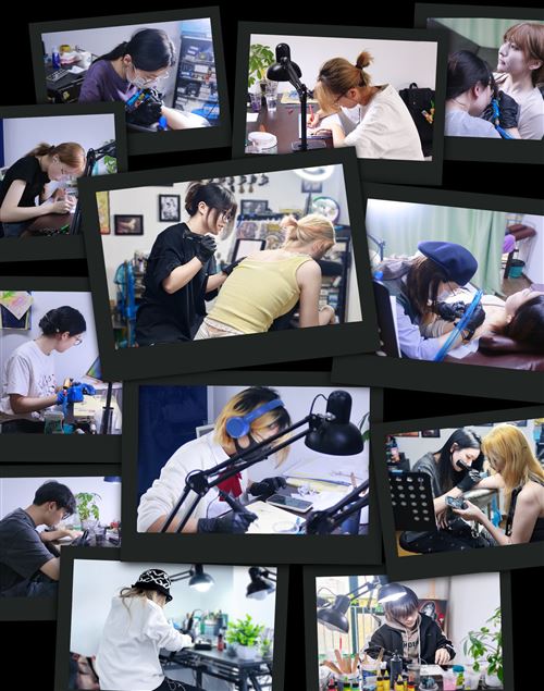 南京纹身叁鱼刺客·纹身学员培训,长期招学员。